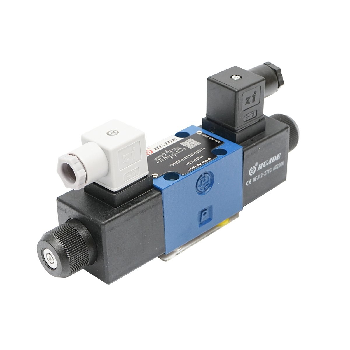 Electrovalva directionala AC220V pentru 6 cai control debit instalatii hidraulice HDQX2206E 4WE6E61B CW220-50N9Z4