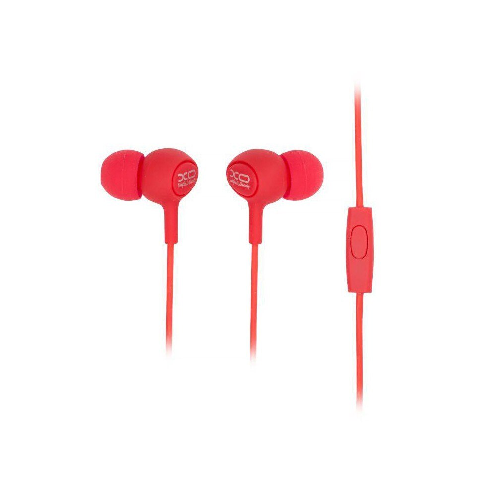 Casti stereo Xo candy s6 de 3.5mm hands-free Rosu