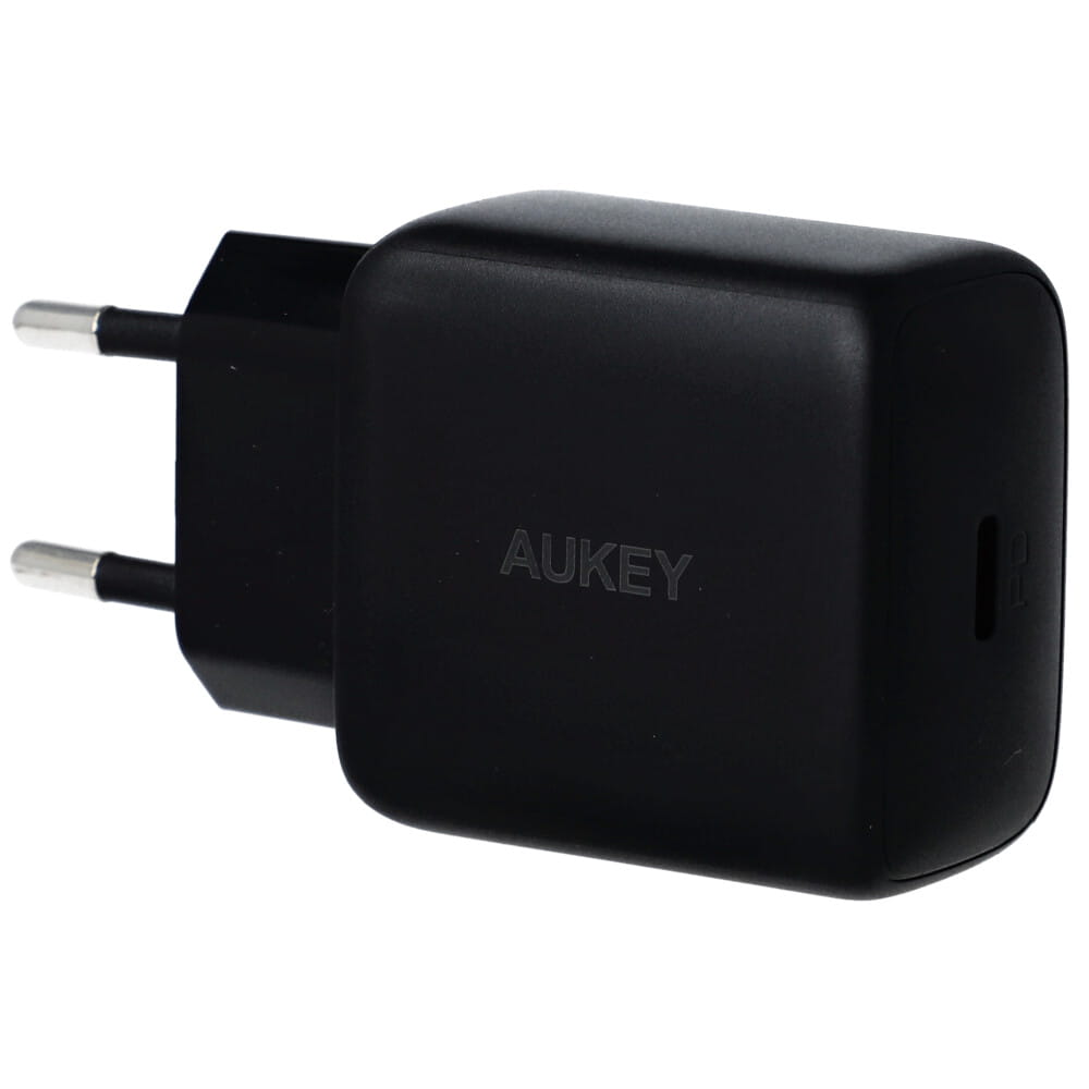 Incarcator de perete Aukey Swift II 20W, USB-C PD, negru