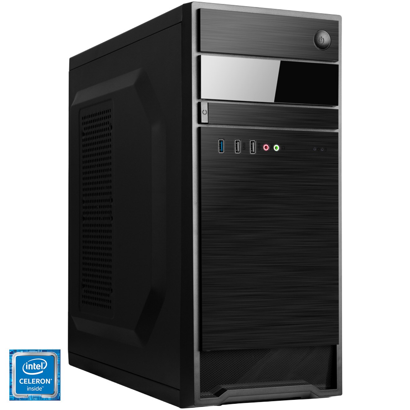 Sistem Desktop PC Horizon cu procesor Intel® Celeron® G4930 3.20GHz, 8GB DDR4, 1TB HDD, Intel® UHD Graphics 610, Microsoft Windows 10 Pro