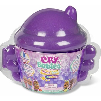 Set papusa cu accesorii, 9 buc, Cry Babies Magic Tears, Casuta cu aripi, multicolor Set papusa cu accesorii, 9 buc, Cry Babies Magic Tears, Casuta cu aripi, multicolor