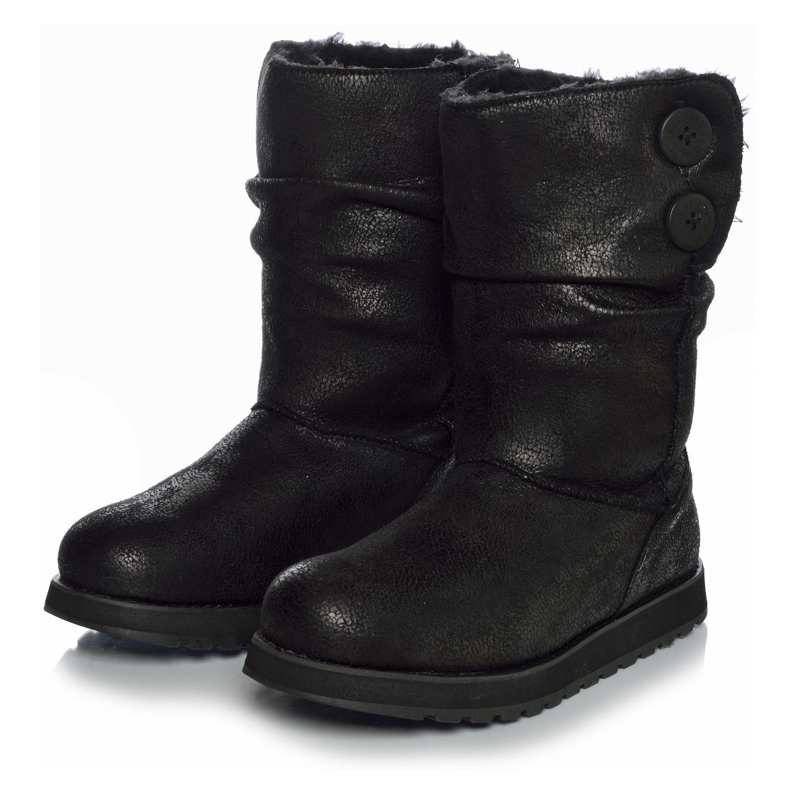 skechers leather esque boots