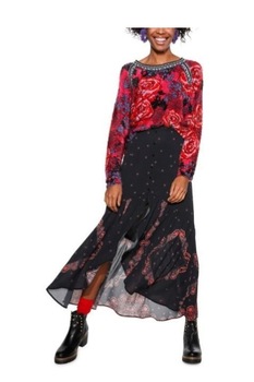 Fusta Dama, Desigual-Irina, Negru, 44 Fusta Dama, Desigual-Irina, Negru, 44