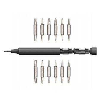 Kit surubelnita cu varfuri interschimbabile Xiaomi, Hoto, 24 buc, Gri Kit surubelnita cu varfuri interschimbabile Xiaomi, Hoto, 24 buc, Gri