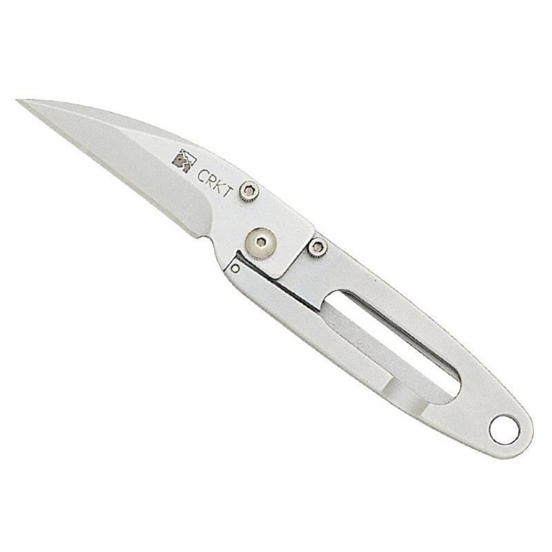 Briceag CRKT, Delilah's Peck, Otel/Inox, 7 cm, Argintiu