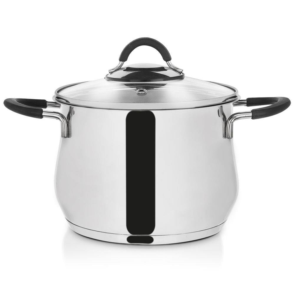 Oala Dalie, Orion, Inox 18/10, Capac, 3.5 L, 18 cm, Argintiu