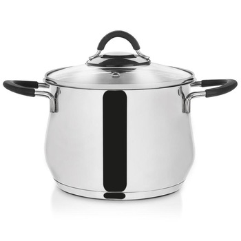 Oala Dalie, Orion, Inox 18/10, Capac, 3.5 L, 18 cm, Argintiu Oala Dalie, Orion, Inox 18/10, Capac, 3.5 L, 18 cm, Argintiu