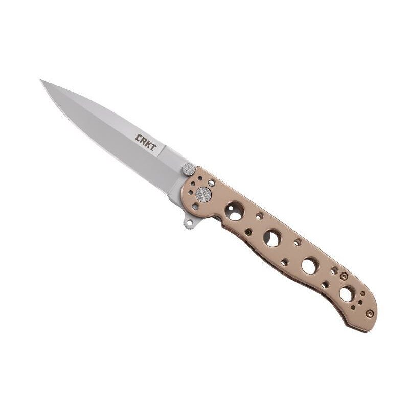 Briceag M12-03BS, CRKT, Otel/Inox, 12 cm, Auriu