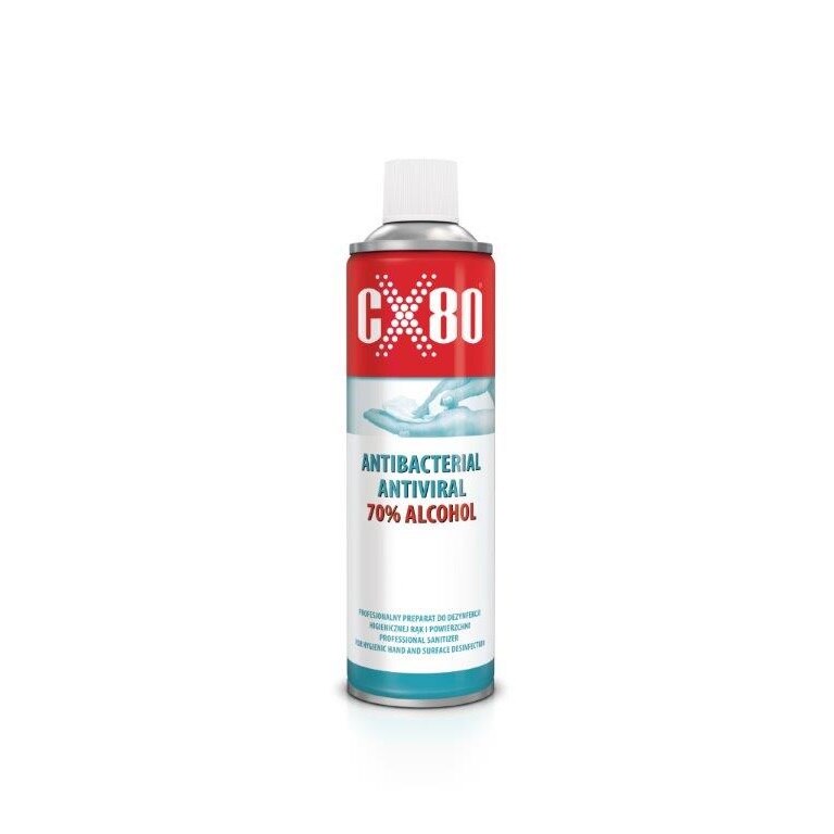 Spray antibacterian, Inny, CX-80, pentru maini, 500ml