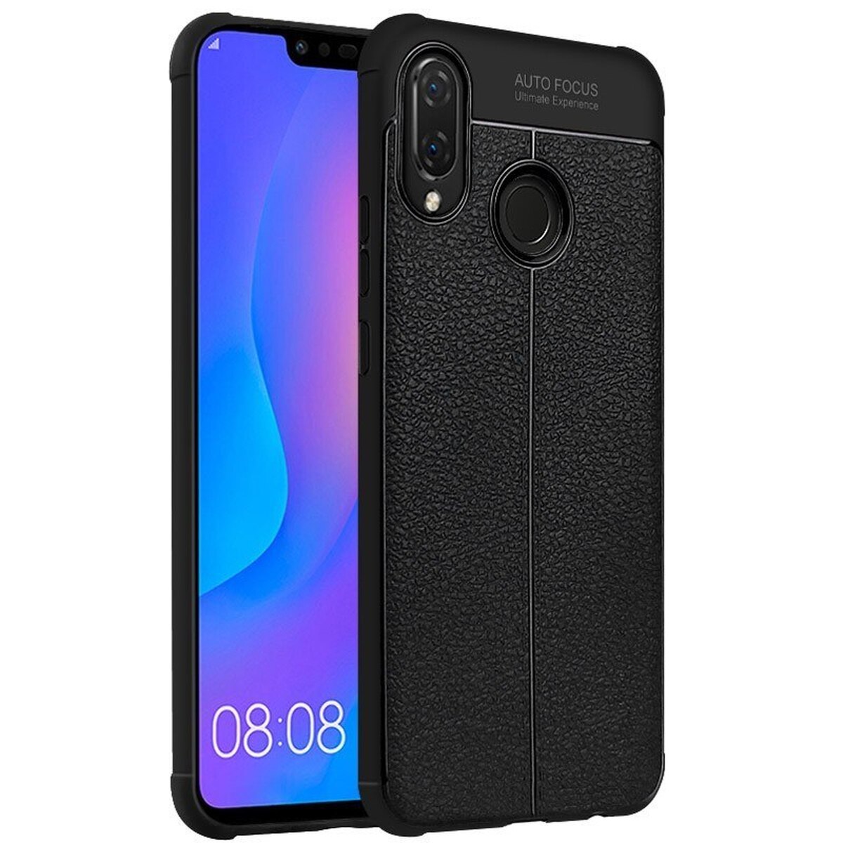 Husa de protectie telefon HUAWEI P SMART + / NOVA 3i, IMAK, TPU, Negru