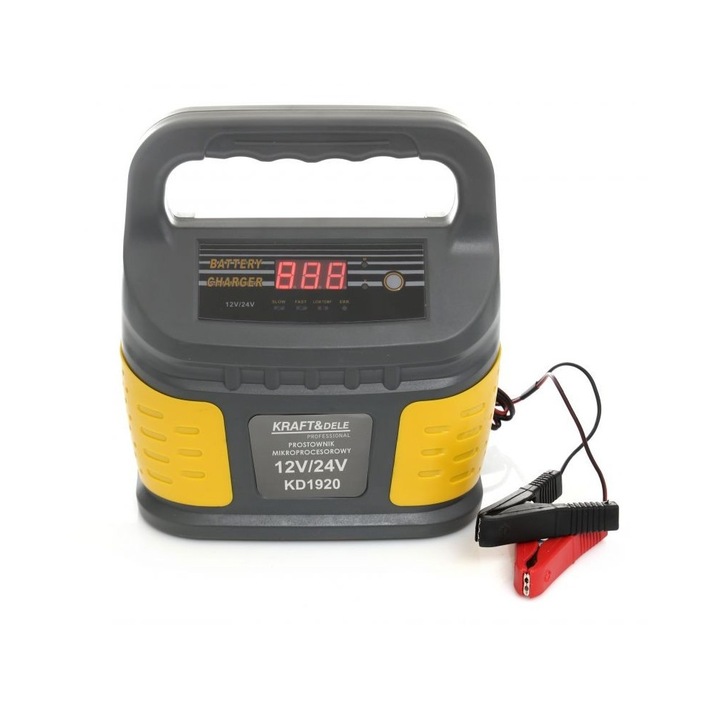 Redresor, incarcator baterie 12V 24V 8A 200Ah auto, tractor, tir, camion (KD1920)