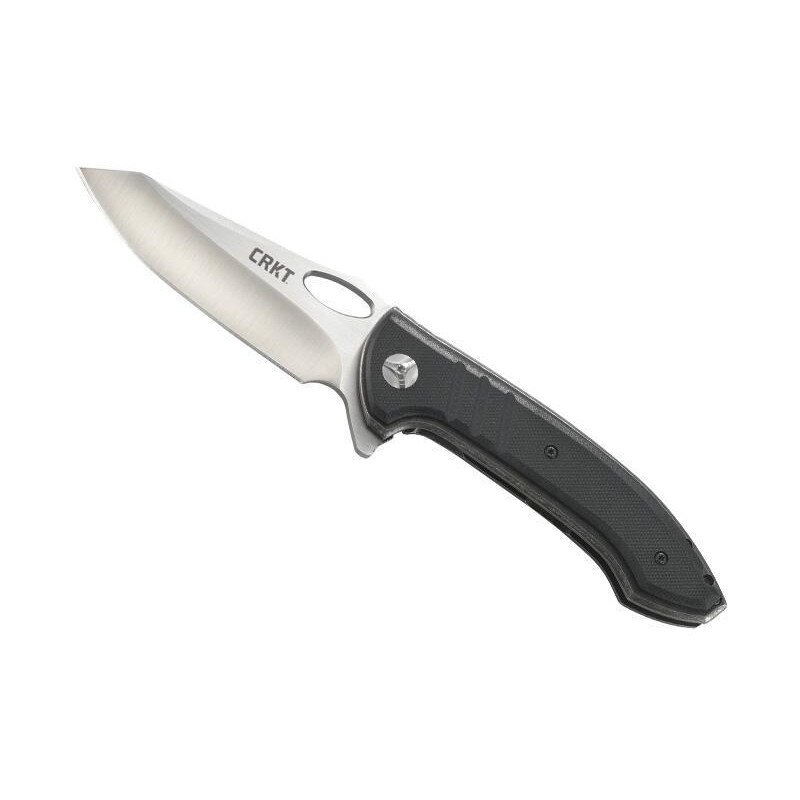 Briceag CRKT, Avant-Tac, Otel, 12 cm, Negru/Argintiu