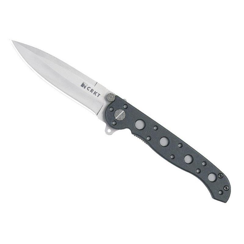 Briceag CRKT, Otel/Nylon/Fibra de sticla, 10 cm, Negru/Argintiu