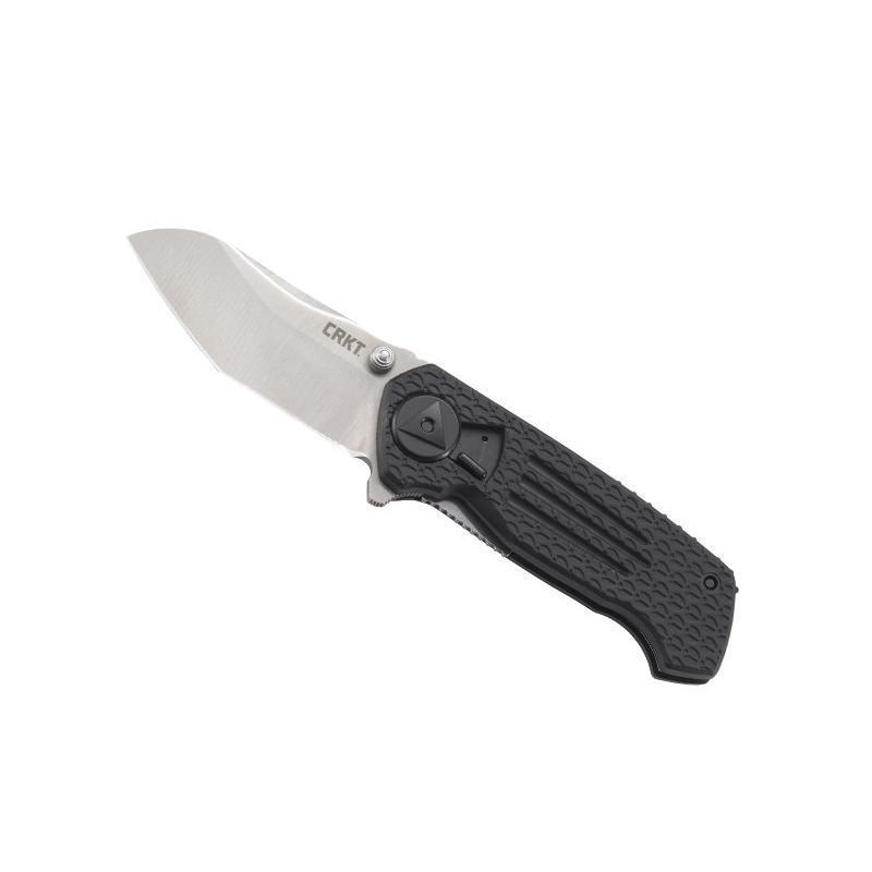 Briceag CRKT, Prequel, Otel/Nylon/Fibra de sticla, 10 cm, Negru/Argintiu
