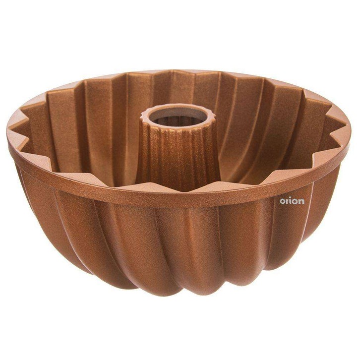 Matrita tort Marissa, Orion, Metal, Model floare, 24 cm, Maro