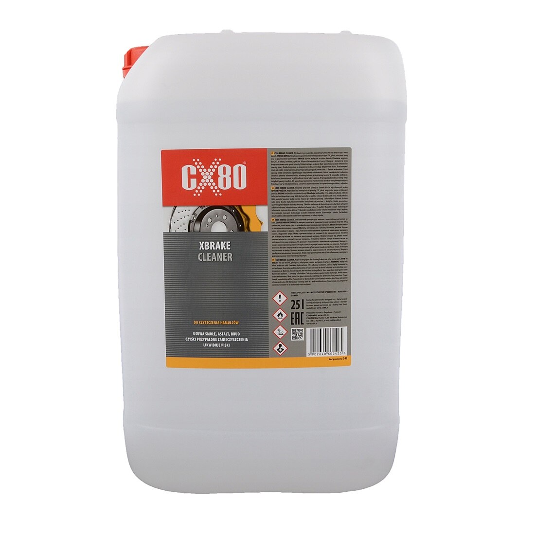 Solutie curatare, Inny, CX80 XBRAKE CLEANER, 25l