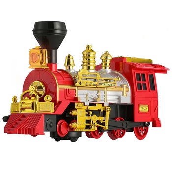 Locomotiva tren cu aburi, sunet si lumini, 30 x 15 x 9 cm, TR1001 RCO® Locomotiva tren cu aburi, sunet si lumini, 30 x 15 x 9 cm, TR1001 RCO®