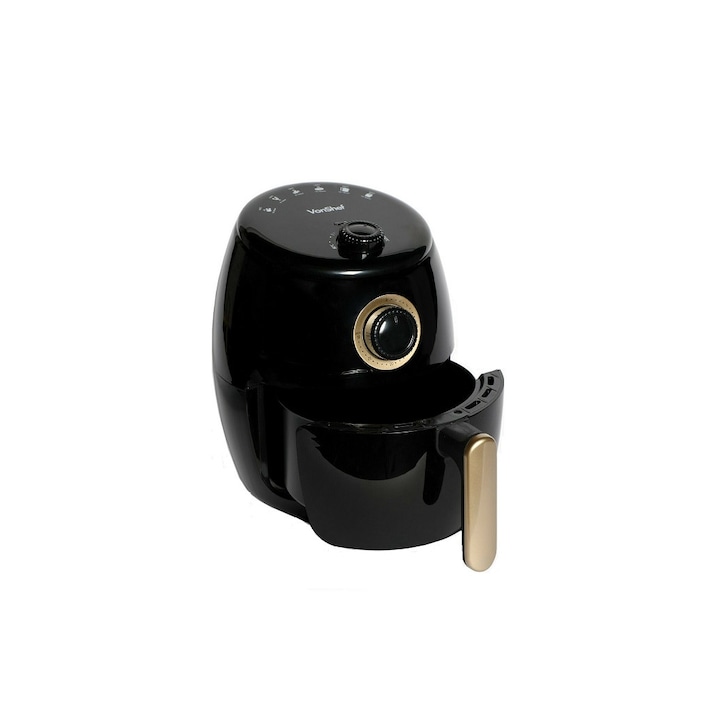 Friteuza cu aer cald, Hausmeister, HM6932, 2,5 litri, 1000 W, Negru