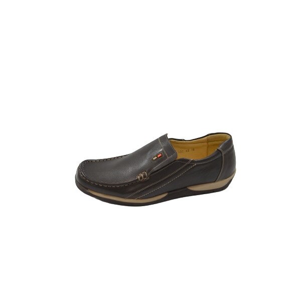 Pantofi sport barbatesti, piele naturala, Nevali, Maron