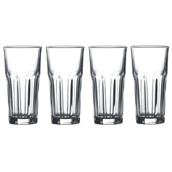 Set 4 pahare apa, Orion, Sticla, Transparent, 280 ml Set 4 pahare apa, Orion, Sticla, Transparent, 280 ml