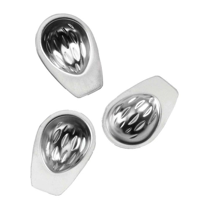 Matrite prajituri/nuci, Orion, Metal, 20 piese, Alb