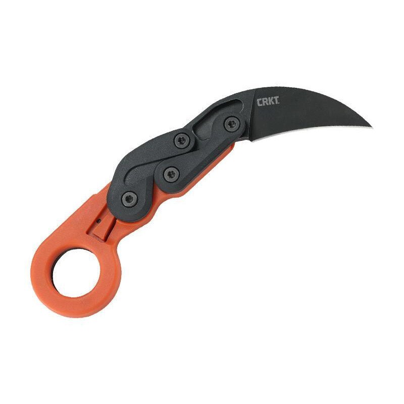 Briceag Provoke Orange, 4041O.CR, CRKT, Otel/Poliamida, 12.5 cm, Portocaliu/Negru