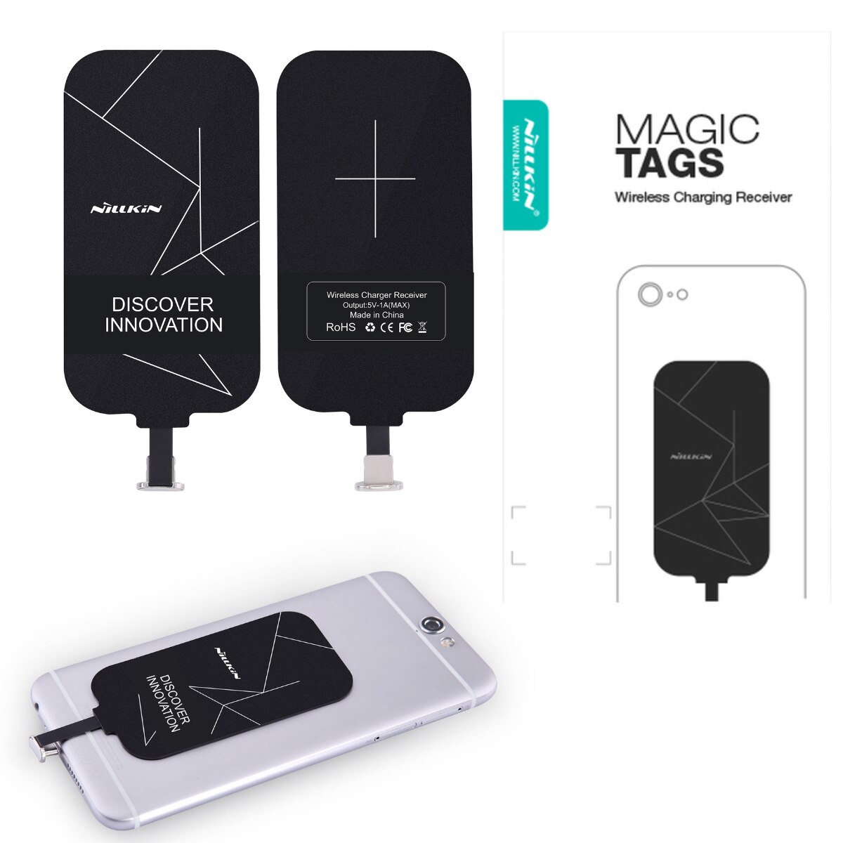 Convertor incarcare wireless Nillkin, Lightning