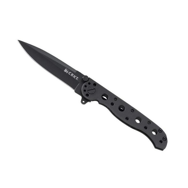 CRKT kés, acél/rozsdamentes acél, 10 cm, fekete