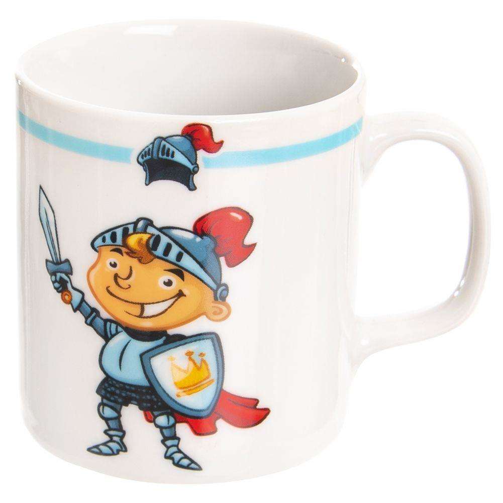 Cana pentru copii, Orion, Portelan, Alb, 225 ml