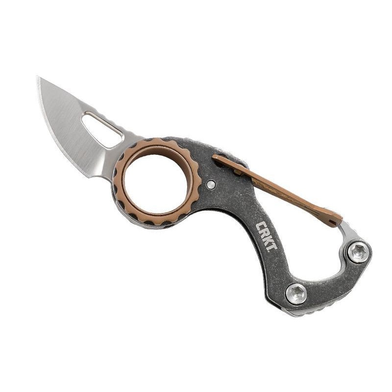 Briceag Compano, 9082.CR, CRKT, Otel/Inox, 8 cm, Gri/Maro