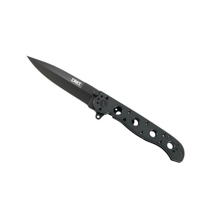 CRKT kés, acél/rozsdamentes acél, 12 cm, fekete