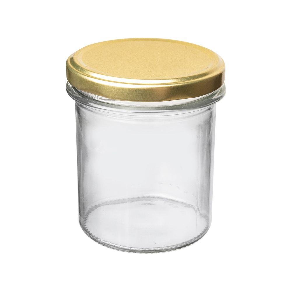 Borcan cu capac, Orion, Sticla, Transparent, 360 ml