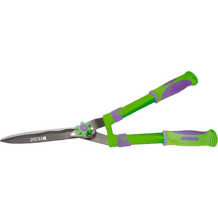 Foarfece tundere gard viu, 560 mm, lame ondulate, manere cu doua componente Palisad