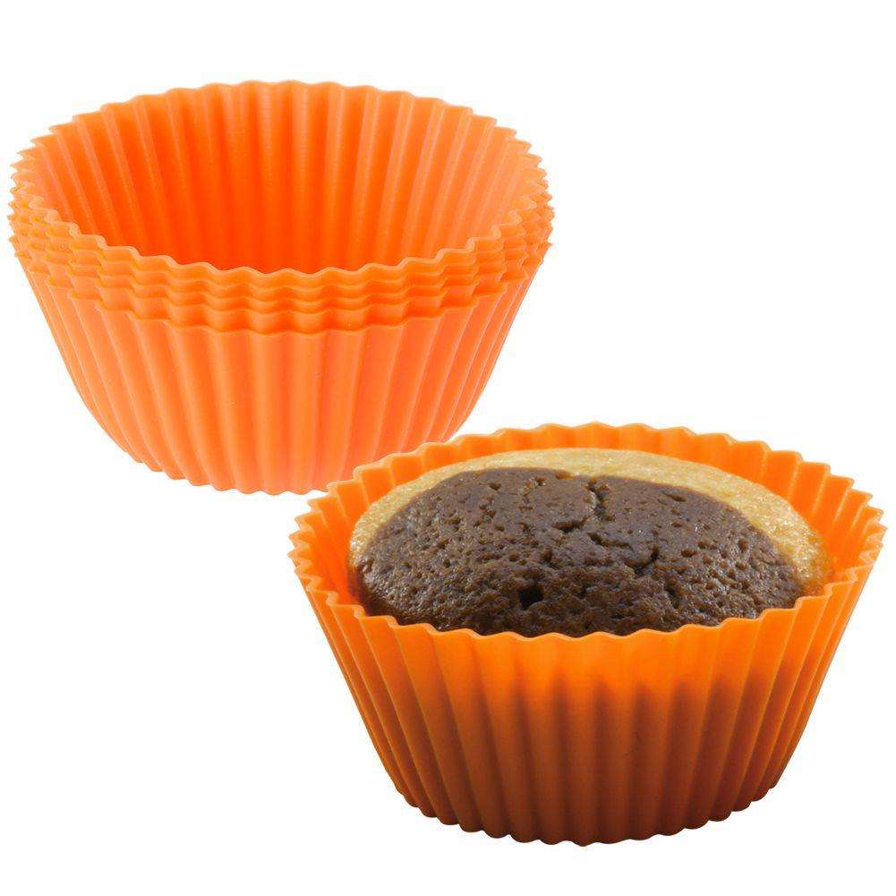 Forme de copt pentru briose, 6 bucati