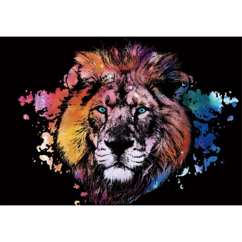 Plansa de razuit A3 - terapie prin Arta - Leu