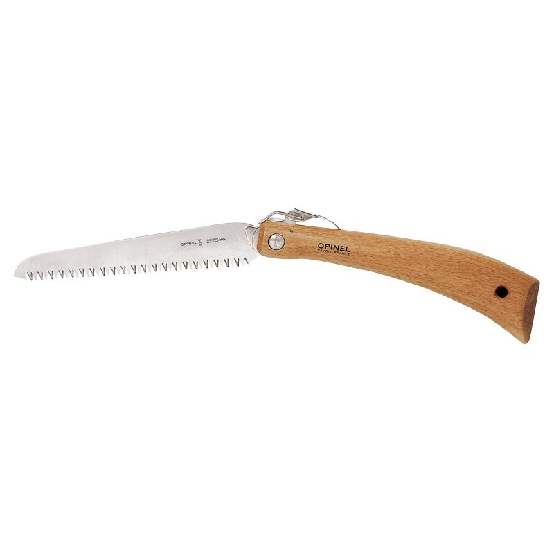 Briceag pentru taiat ramuri, Opinel, OP000687, Lama fierastrau, Otel/Lemn, 18 cm, Maro