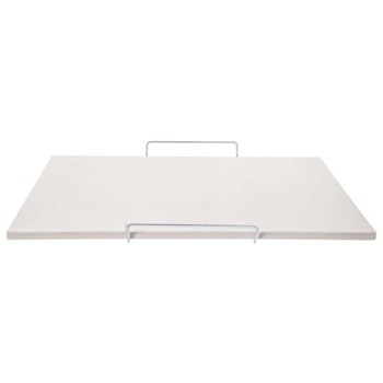 Tava copt pizza, Orion, Piatra, 44x30 cm, Alb Tava copt pizza, Orion, Piatra, 44x30 cm, Alb