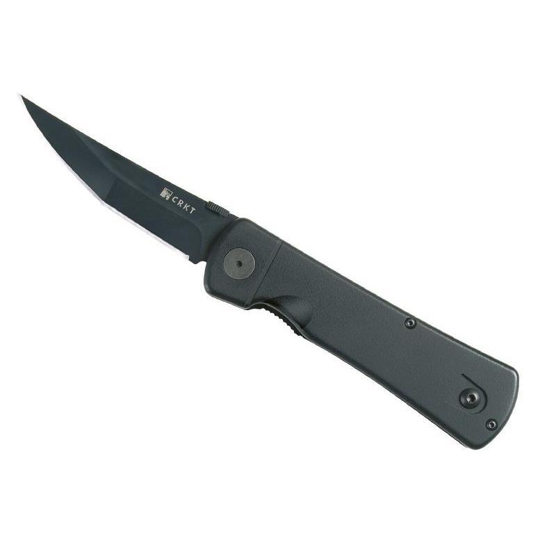 Briceag CRKT, Hissatsu, Otel/Nylon/Fibra de sticla, 13 cm, Negru