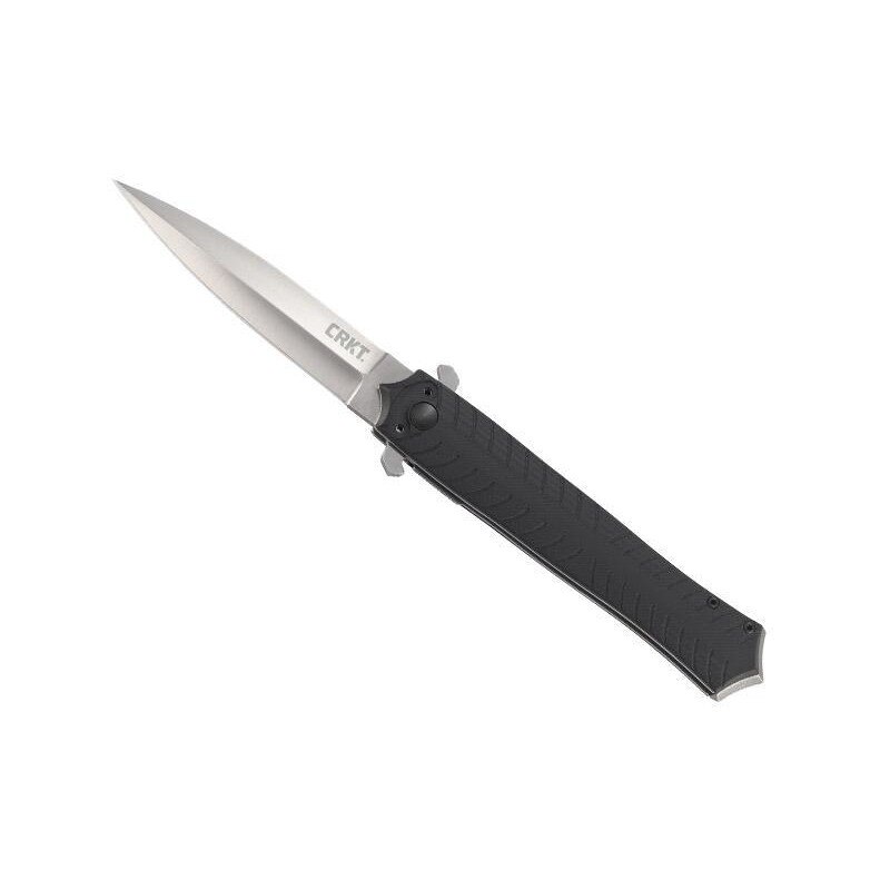Briceag CRKT, Xolotl, Otel, 13.5 cm, Negru/Argintiu