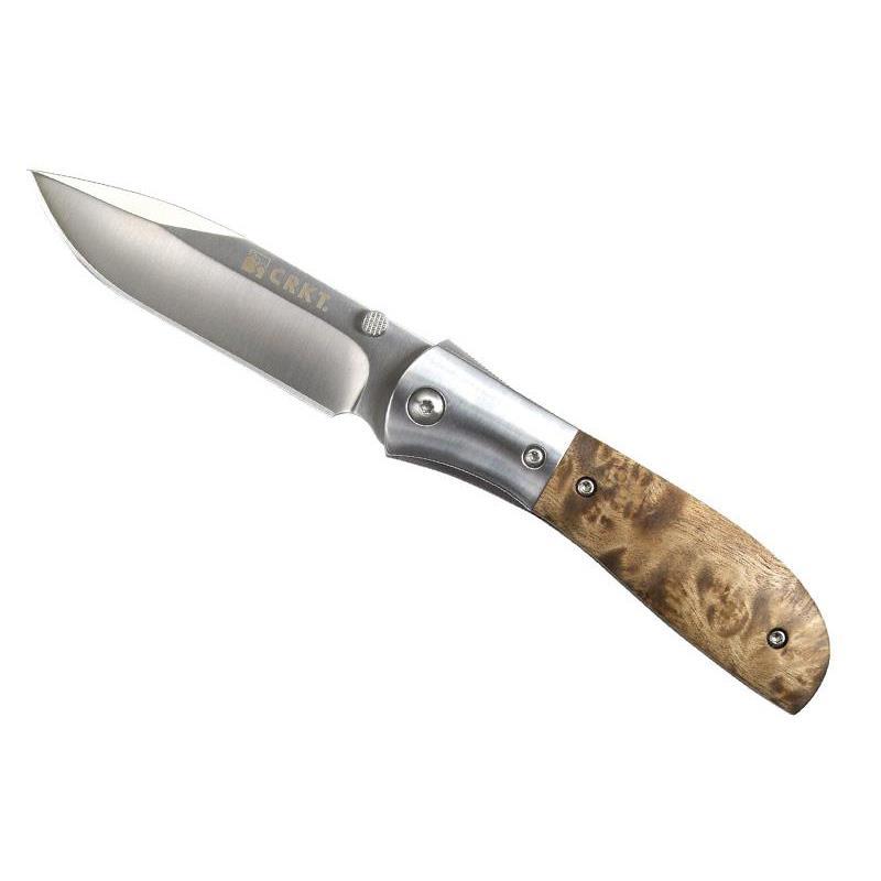 Briceag CRKT, Otel/Lemn, 9.5 cm, Negru