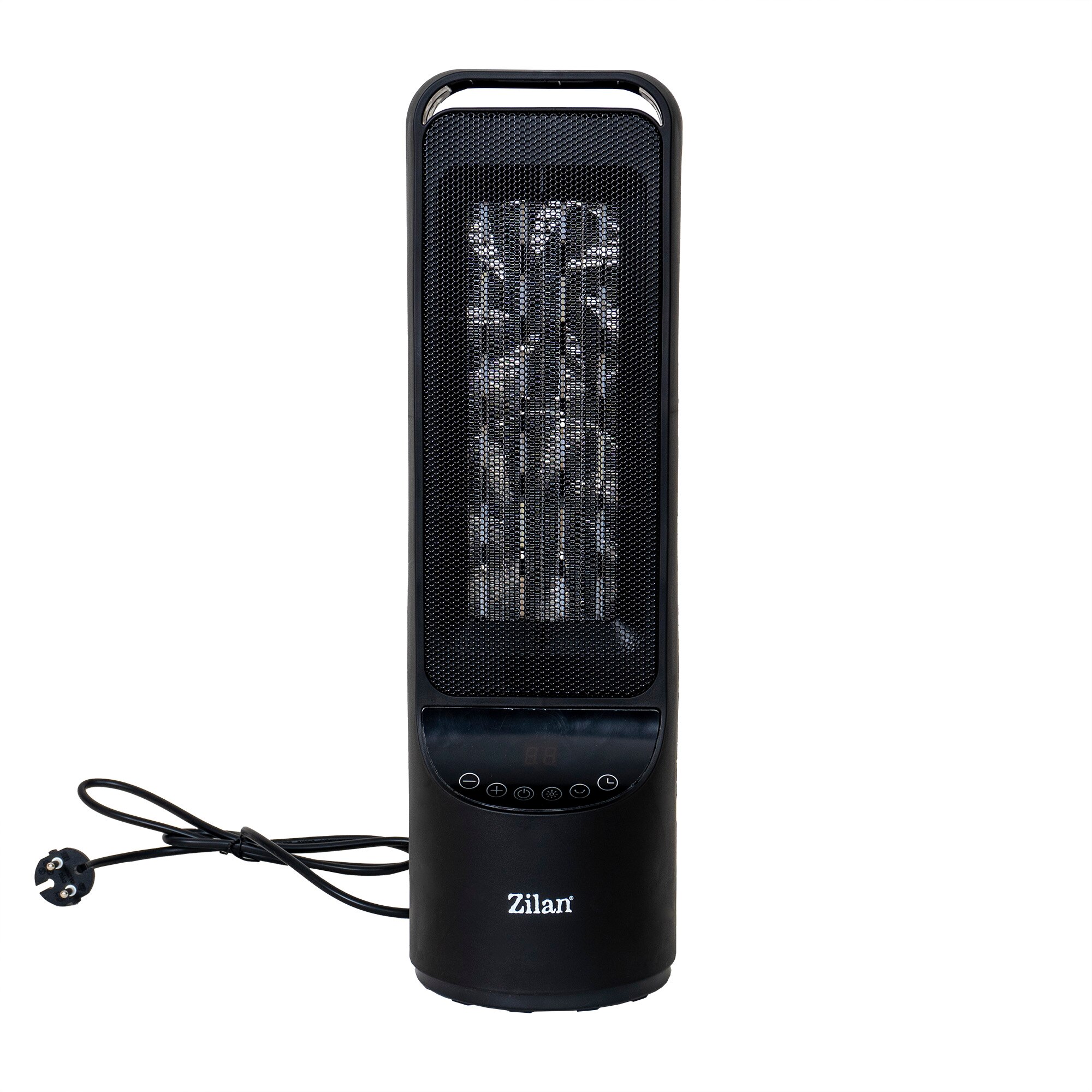 Aeroterma ceramica turn, putere 2000W, timer 12H, 2 trepte de viteza, cu telecomanda / Z-LINE 2052