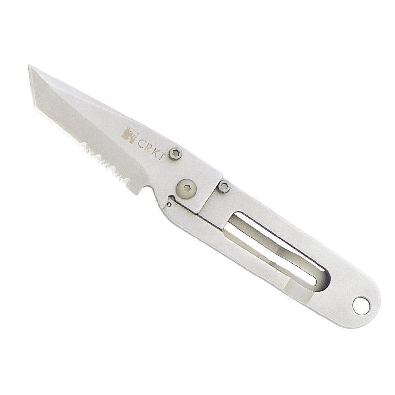Briceag CRKT, Kiss, Otel/Inox, 9 cm, Argintiu