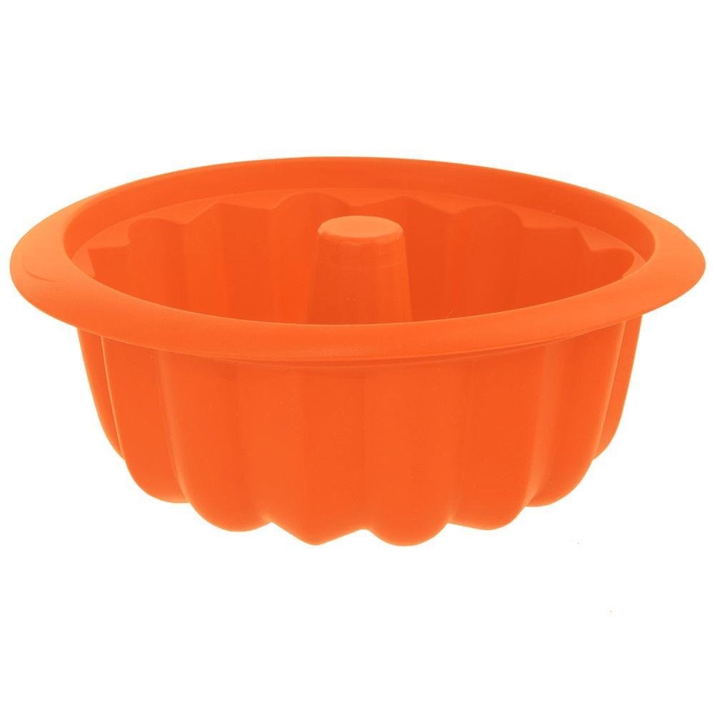 Forma copt prajituri, Orion, Silicon, 26 cm, Portocaliu