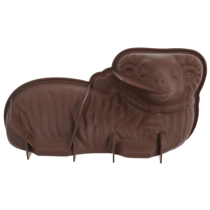 Forma copt prajituri Paste, Silicon, Model miel, Maro