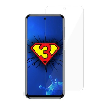 Folie de protectie antimicrobiana 3MK Silver Protection + Xiaomi Redmi Note 10s Folie de protectie antimicrobiana 3MK Silver Protection + Xiaomi Redmi Note 10s