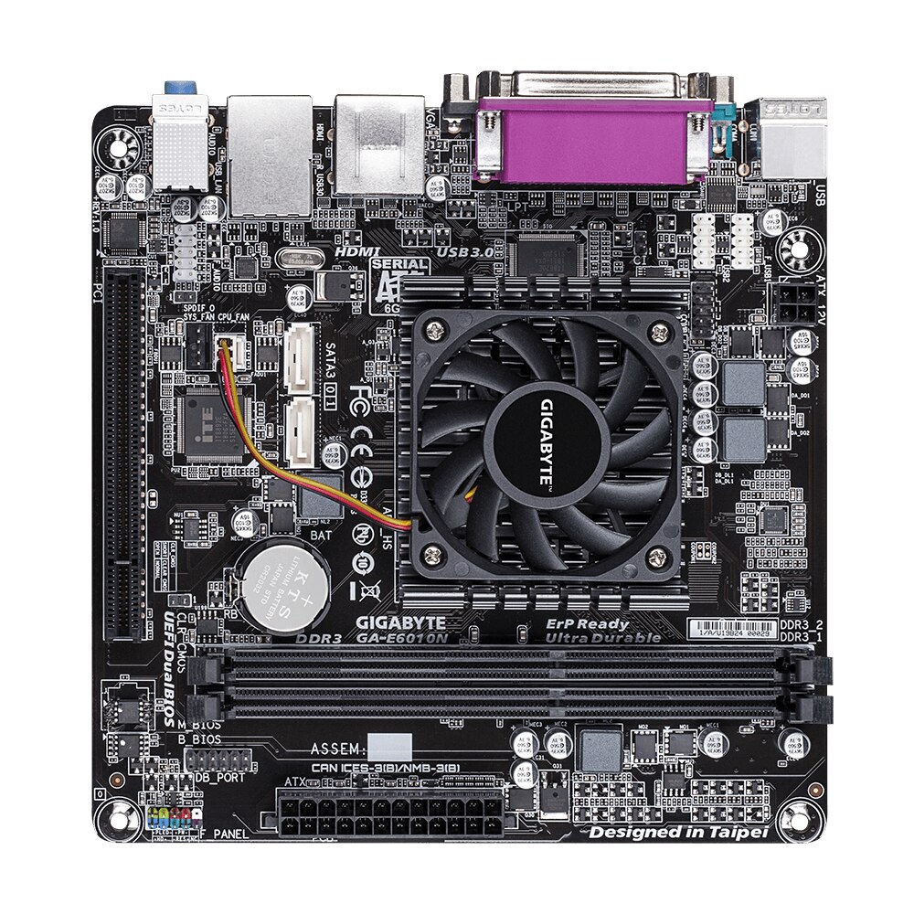 Placa de baza Gigabyte GA-E6010N