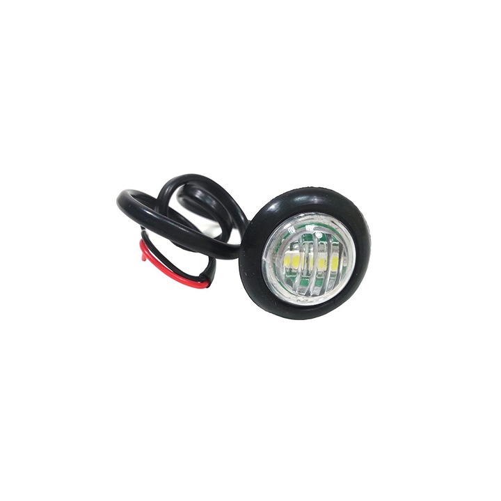 Странична лампа Flexzon, LED, бяла, странична, кръгла, Ø 2.6cm, 12V