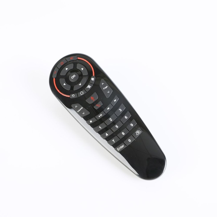 Мини Air дистанционно Amobis G30S wireless, Безжична, Mишка, Черен