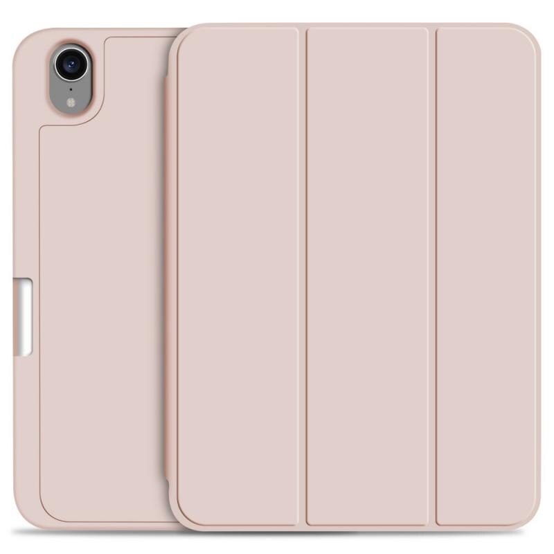 Husa Tech-Protect Smartcase Pen compatibila cu iPad Mini 6 (2021) Pink