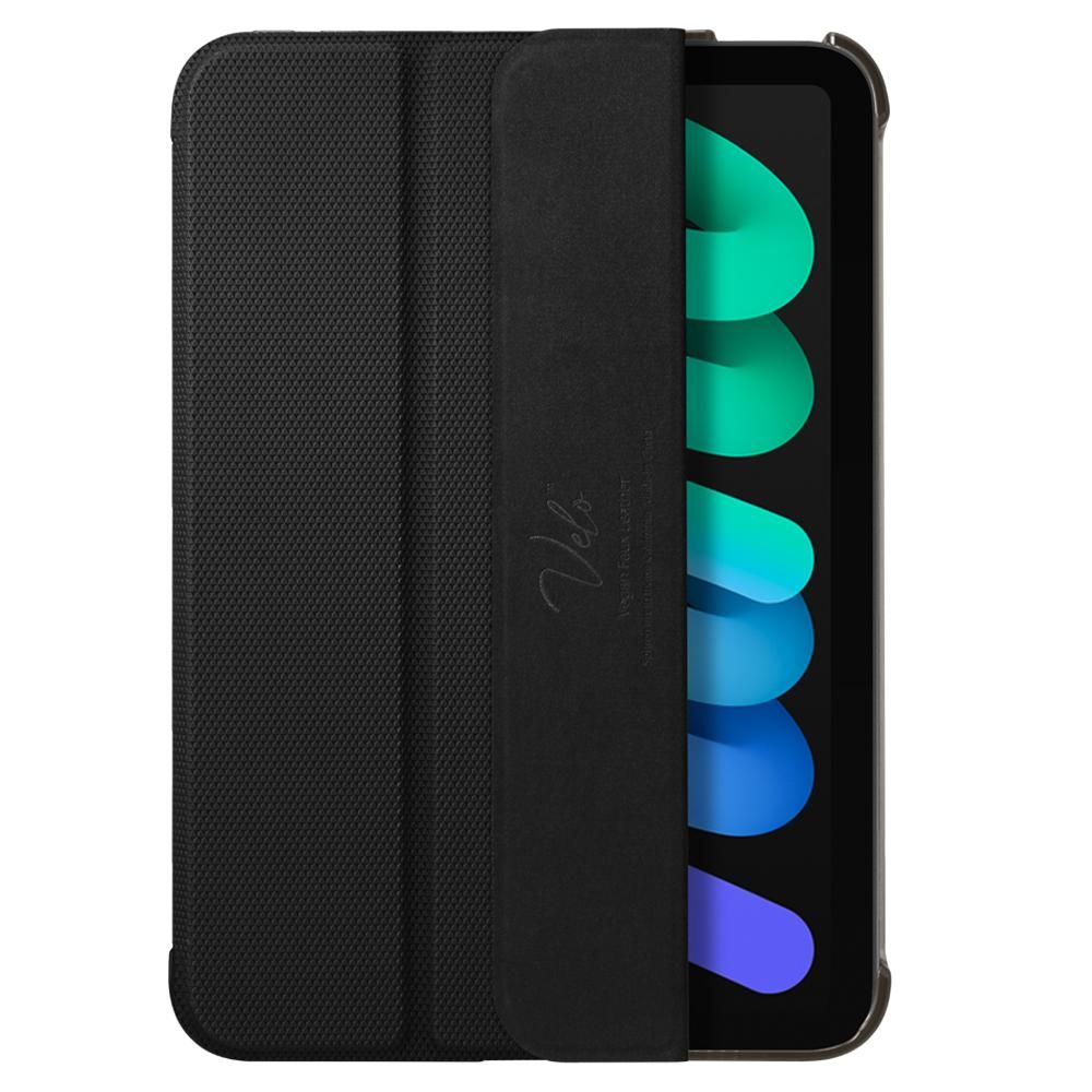 Husa Spigen Liquid Air Folio compatibila cu iPad Mini 6 (2021) Black